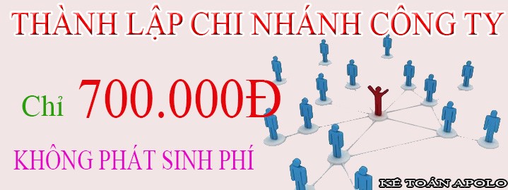 Thành lập chi nhánh công ty