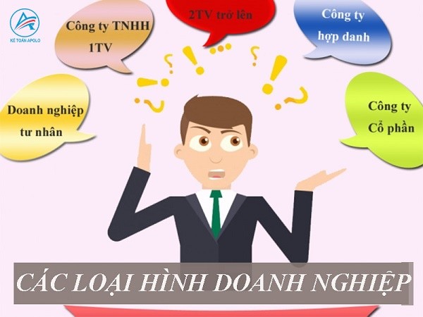 Các loại hình doanh nghiệp phổ biến