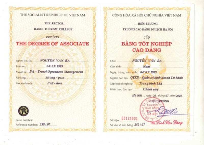 Người quản lý phải đảm bảo các yêu cầu về bằng cấp chuyên ngành du lịch lữ lành