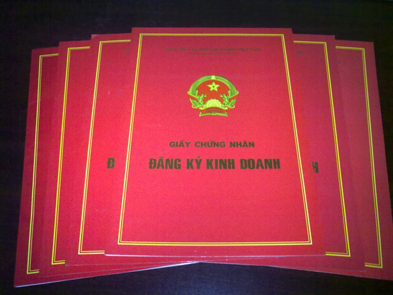 Nộp hồ sơ và nhận giấy phép kinh doanh thành lập công ty theo quy định