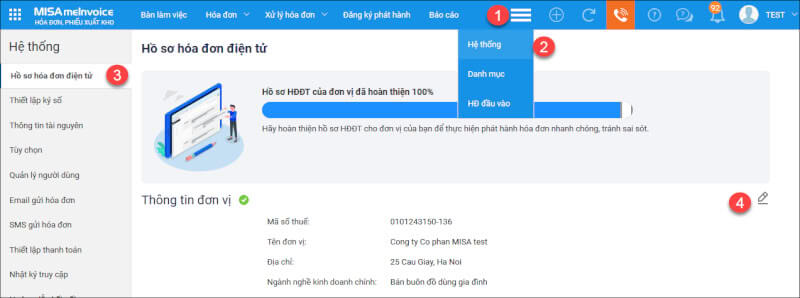 Cập nhật địa chỉ trên hóa đơn điện tử trước khi xuất hóa đơn mới là một trong những việc doanh nghiệp cần làm