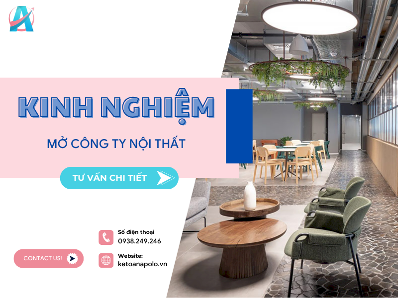 Kinh nghiệm mở công ty nội thất