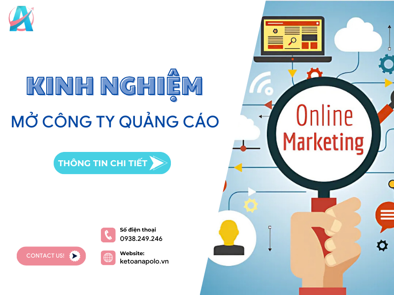 Kinh nghiệm mở công ty quảng cáo