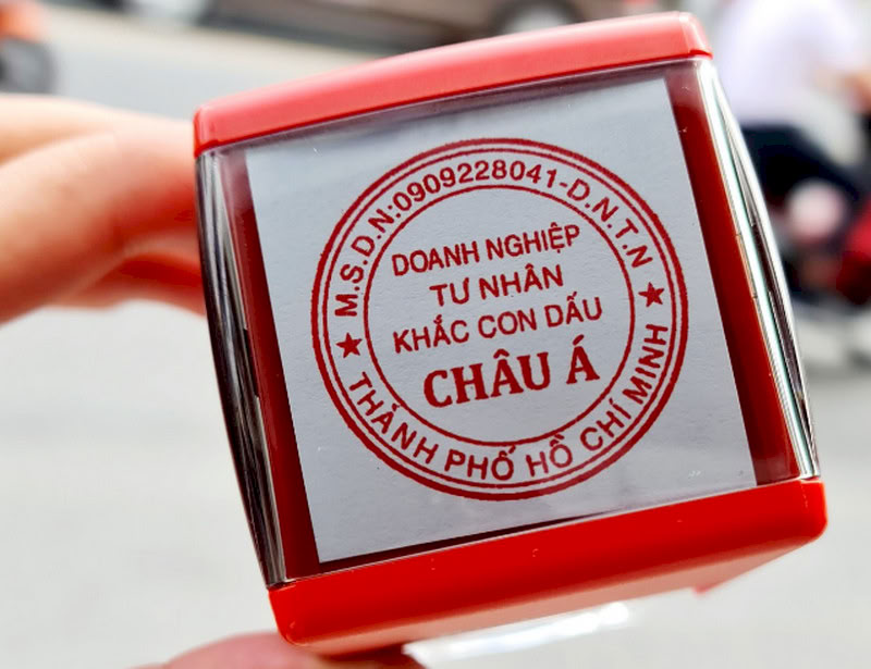 Làm lại con dấu pháp nhân khi đổi quận cho công ty